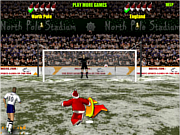 Santa penalty kick world cup Santa penalty kick world cup